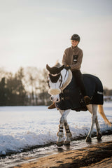 Women's riding fleece STABLE FLEECE - Light gold