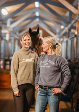Stable Mum Oversized Sweatshirt grå