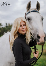 Audrey Halvpolo, svart