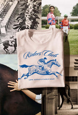 Riders Club derby T-shirt ljusrosa