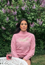 Lope wool polo knit tröja i 100 ull - Sommar Limited Edition.