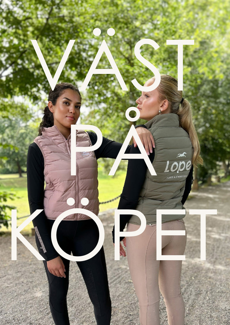 Black week Dunväst 4 färger