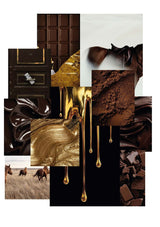 ridbyxor dam moodboard för bruna nyanser