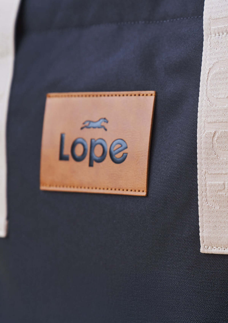 Lope Tote Bag Gråsvart stallväska