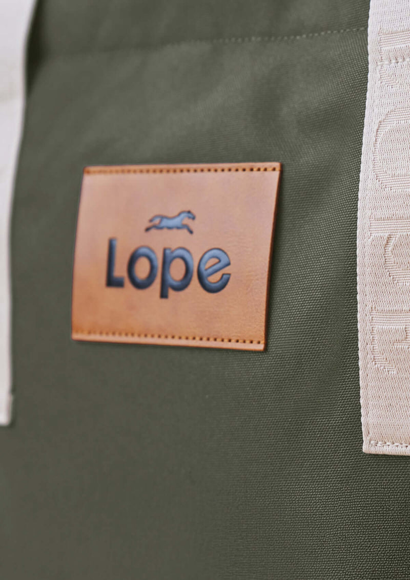 Lope Tote Bag Gröngrå stallväska