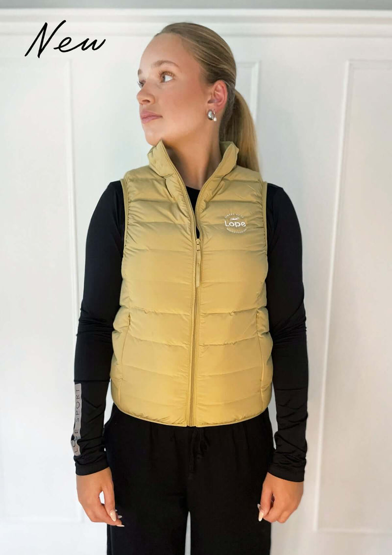 Team Vest Yellow down vest for riders autumn new