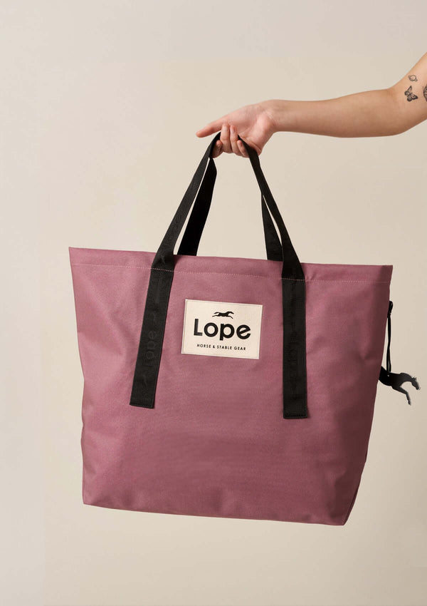 lope champion bag -stallväska extra allt i rosa
