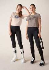 Riders Club derby T-shirt, Griege