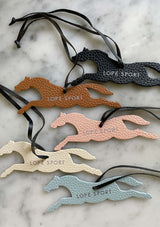 SIGNATURE HORSE BAG CHARM, solid