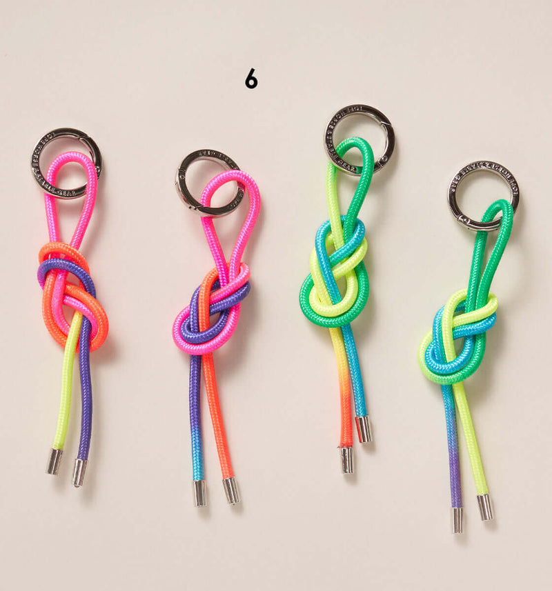 neon para-cord nyckelring